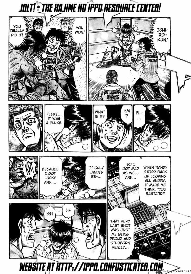 Hajime no Ippo: Fighting Spirit, Chapter 846 image 10